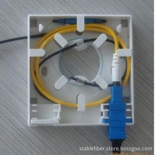 FTTH Socket, Small Size and Lightweight